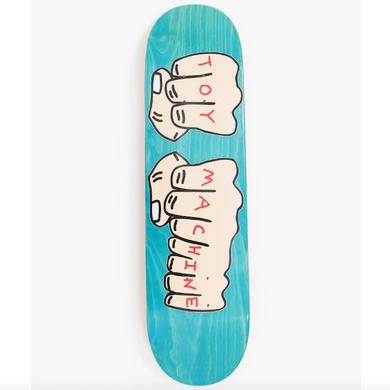 Toy Machine Fists Skateboard Deck 8.5