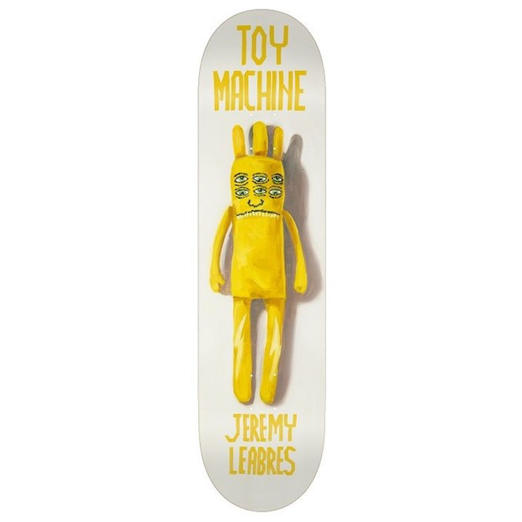 Toy Machine Leabres Sock Doll Skateboard Deck 8.13