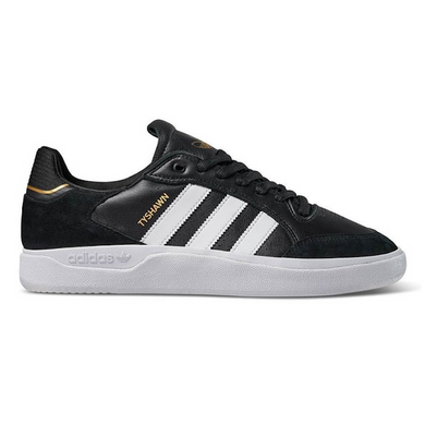 Adidas Skateboarding Tyshawn Low Core Black/Cloud White/Gold Metallic Shoes