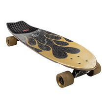 Globe Sun City DK Gold/Marble Complete Skateboard Cruiser 9" x 30"