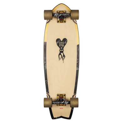 Globe Sun City DK Gold/Marble Complete Skateboard Cruiser 9