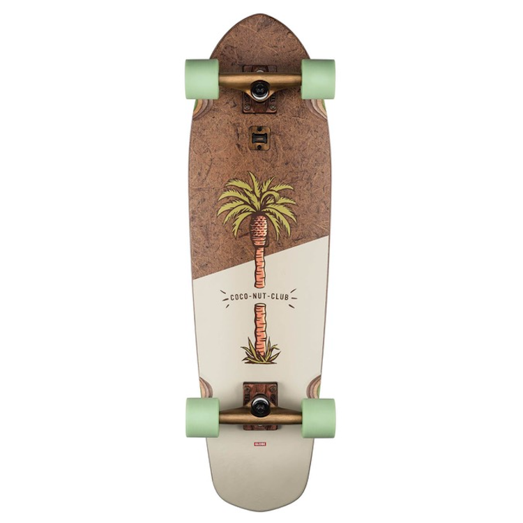 Globe Big Blazer Coconut/Palm Complete Skateboard Cruiser 9.125