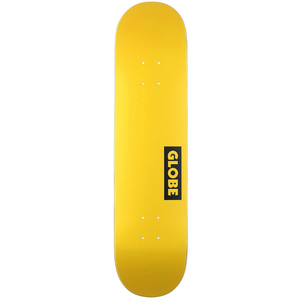 Globe Goodstock Skateboard Deck Neon Yellow 7.75"
