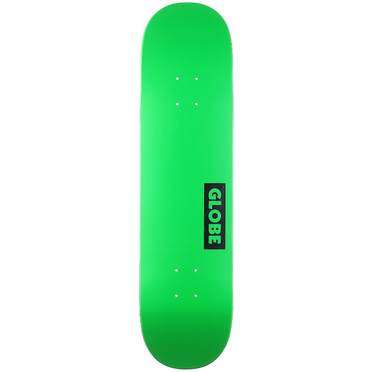 Globe Goodstock Skateboard Deck Neon Green 8