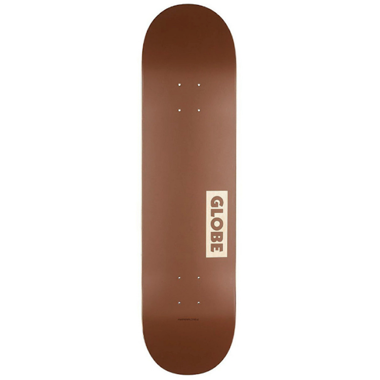 Globe Goodstock Skateboard Deck Clay 8.5