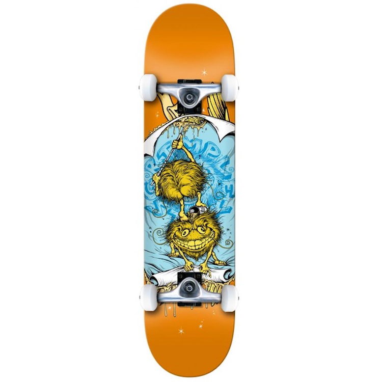 Anti-Hero Grimple Glue Complete Skateboard Orange 7.75