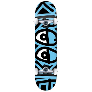 Krooked Skateboards Big Eyes Too Blue Complete Skateboard 7.75"