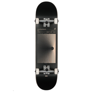 Globe G1 Lineform Black Complete Skateboard 7.75