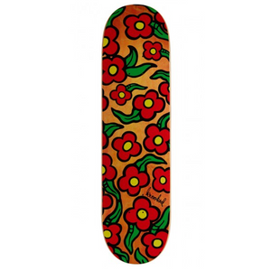 Krooked Skateboards Team Wild Style Flowers Skateboard Deck 8.25"
