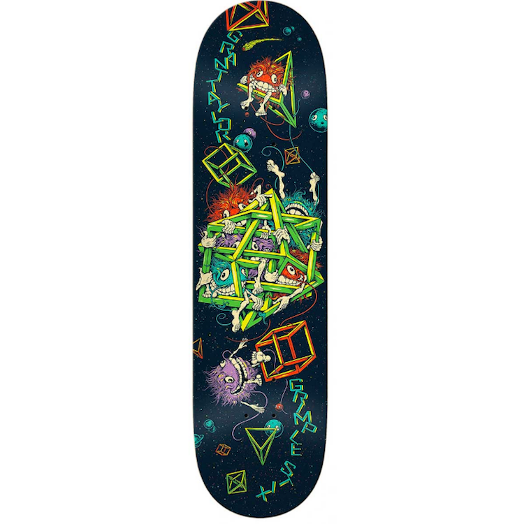 Anti Hero Skateboards Grimple Stix Grant Taylor Grim Interest Skateboard Deck 8.38