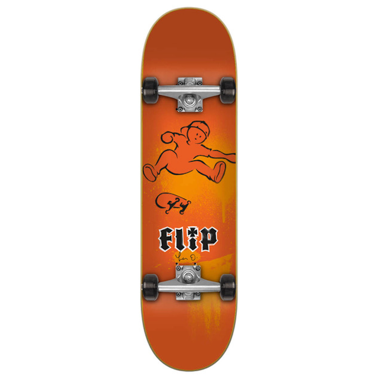 Flip Skateboards Oliveira Doughboy Complete Skateboard 7.87