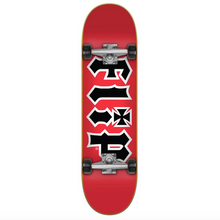 Flip Skateboards HKD Logo Red Complete Skateboard 8.25"