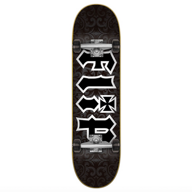 Flip Skateboards HKD Gothic Black Complete Skateboard 8