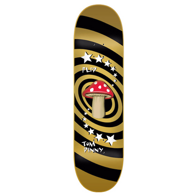 Flip Skateboards Penny Mushroom Gold Skateboard Deck 8.25
