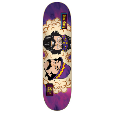 Flip Skateboards Penny Cheech and Chong Purple Haze Skateboard Deck 8.13