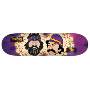 Flip Skateboards Penny Cheech and Chong Purple Haze Skateboard Deck 8.13"