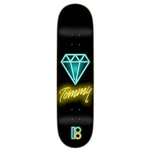 Plan B Neon Tommy Skateboard Deck 8.25"