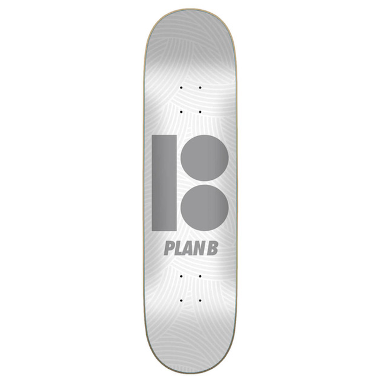 Plan B Team Texture Skateboard Deck 8.25