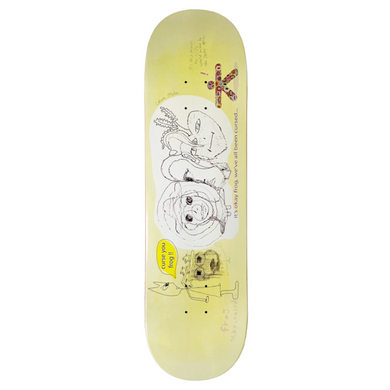 Frog Skateboards Cursed Milic Skateboard Deck 8.5