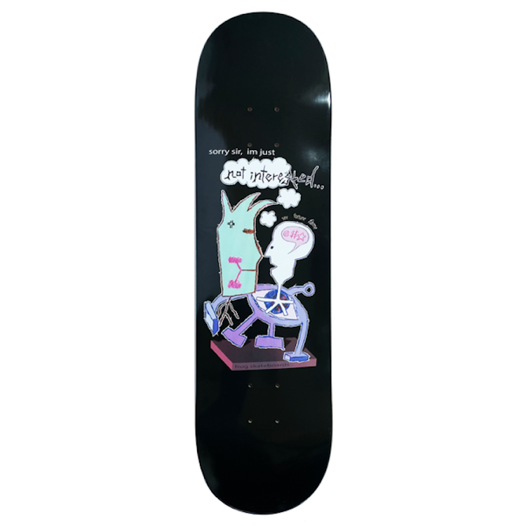 Frog Skateboards Not Interested Pat G Skateboard Deck 8.38