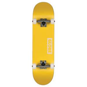 Globe Goodstock Mid Wheat Complete Skateboard 7.6"