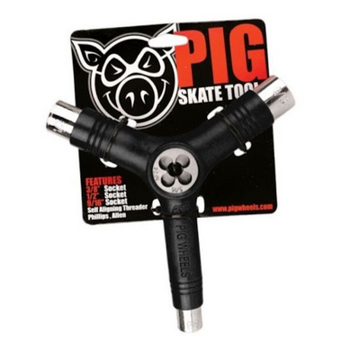 Pig Wheels Skateboard Tool Black