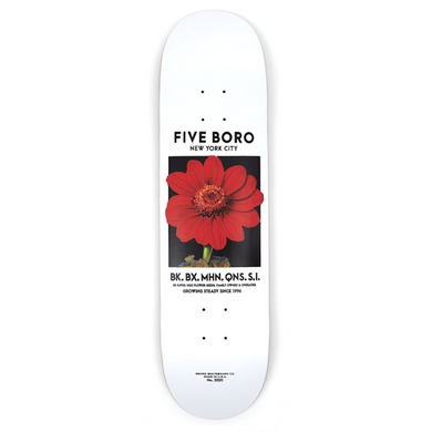 5Boro Flower Seed Red Skateboard Deck 8