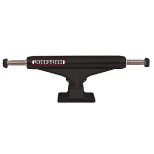 Independent Truck Co Stage 11 Bar Logo Flat Black Skateboard Trucks 149