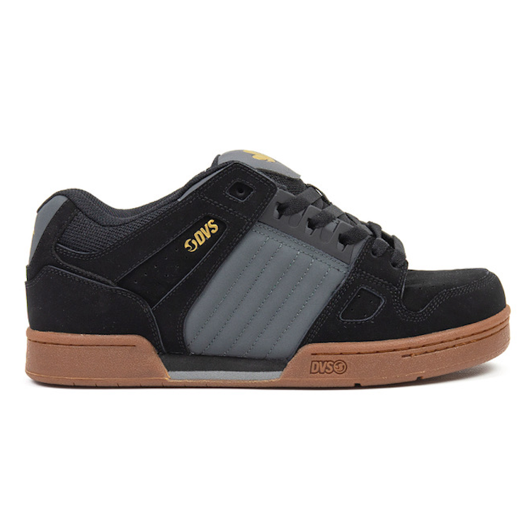 DVS Celsius Black Charcoal Gum Nubuck Shoes Flavour Skateshop