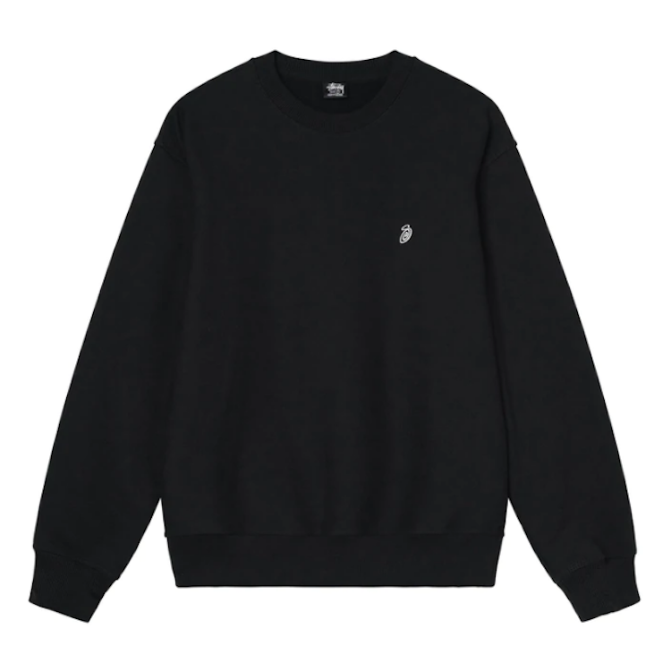 stussy / SWIRL EMBROIDERED CREW スウェット Swirl Embroidered 