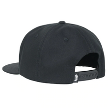 Stussy Big Stock Logo Point Crown Cap Black
