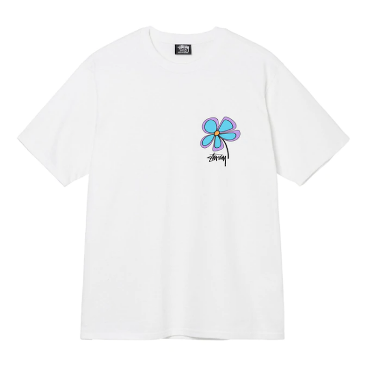 Stussy Flower T-Shirt White