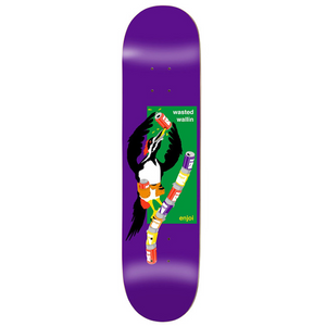 Enjoi Skateboards Wallin Party Animal R7 Skateboard Deck 8.5"