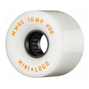 Mini Logo A.W.O.L Skateboard Wheels White 80a 59mm