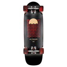 Globe Outsider Hellbent/Red Complete Skateboard Cruiser 8.25" x 27"