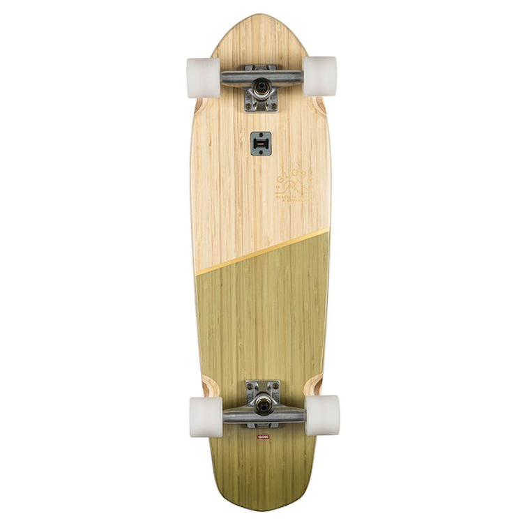 Globe Big Blazer Bamboo/Olive Complete Skateboard Cruiser 9.125