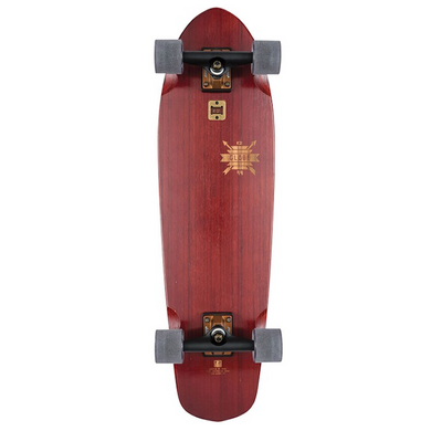 Globe Big Blazer Cherry/Bamboo Complete Skateboard Cruiser 9.125