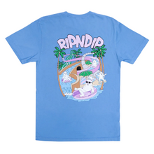 RIPNDIP Slide Into Summer T-Shirt Cornflower Blue