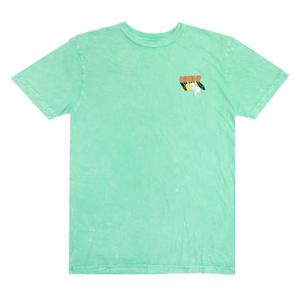 RIPNDIP Summer Camp T-Shirt Mint Mineral Wash