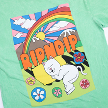 RIPNDIP Summer Camp T-Shirt Mint Mineral Wash