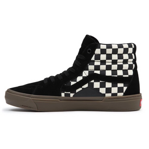 Vans sk8 hi 2025 black and white checkered