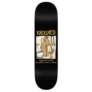 Krooked Skateboards Gonz Oil And Crayon Skateboard Deck 8.75"