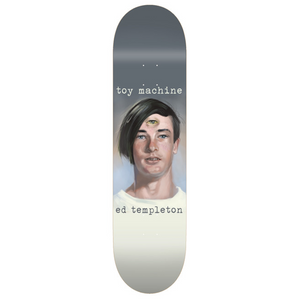 Toy Machine Templeton Portrait Skateboard Deck 8.25"