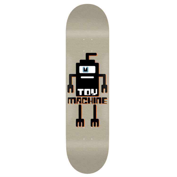 Toy Machine Binary Sect Black Skateboard Deck 8.25