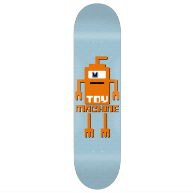 Toy Machine Binary Sect Orange Skateboard Deck 8