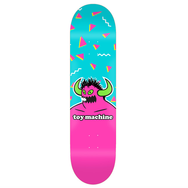 Toy Machine 80s Monster Skateboard Deck 8.13