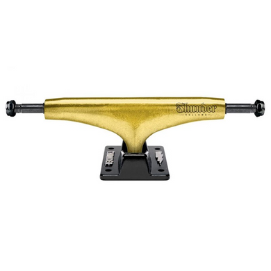 Thunder Trucks 24 Karat Gold/Black Hollow Lights Skateboard Trucks 148mm