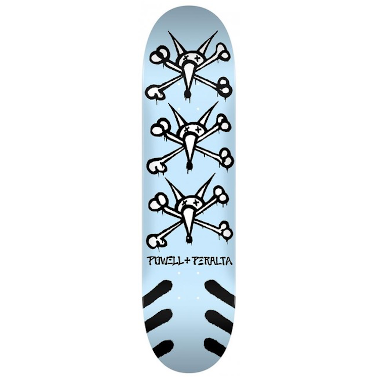 Powell Peralta Vato Rat Light Blue Skateboard Deck 8
