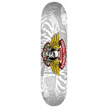 Powell Peralta Winged Ripper Silver Skateboard Deck 8"