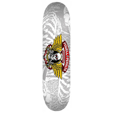 Powell Peralta Winged Ripper Silver Skateboard Deck 8